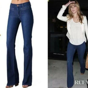 The Marrakesh Jean Mid Rise Kick Flare